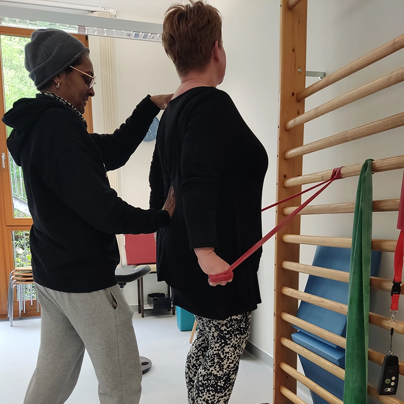 dieses Foto zeigt einen Physiotherapie im ITZ - integratives Therapiezentrum in Mainz